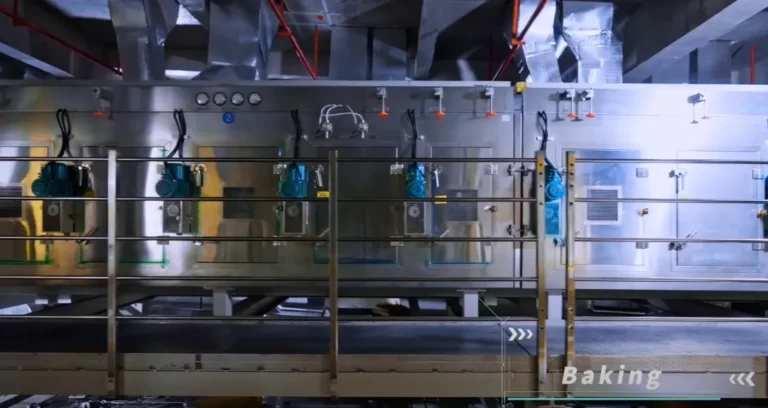 Backen von Elektroden