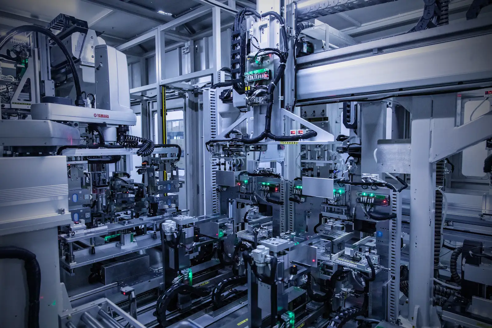Maschine zur Herstellung von Batterien