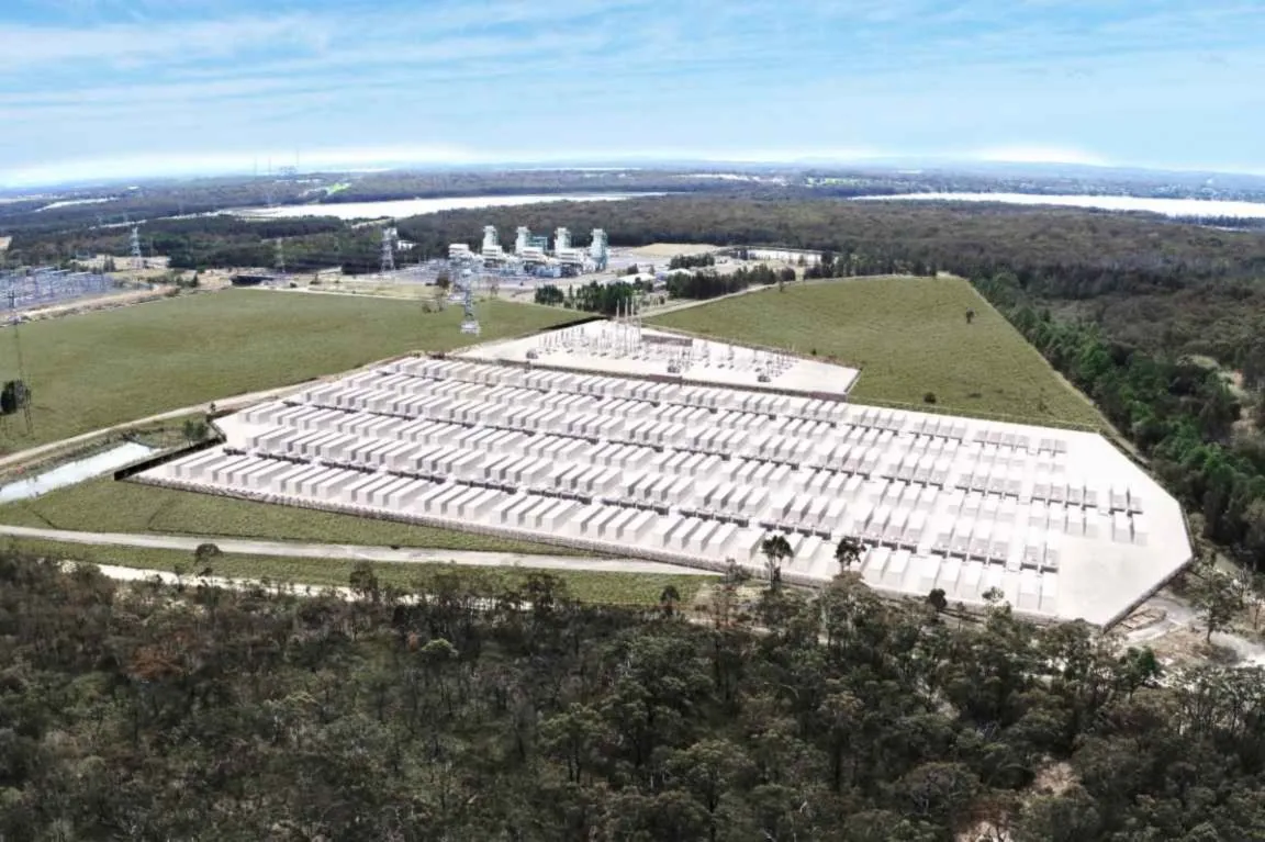 1950MWh Waratah Super Battery Frequenzregulierungsprojekt in Australien