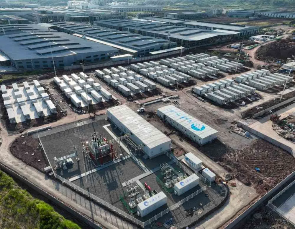 Unabhängiges 400-MWh-Energiespeicherprojekt in Chongqing