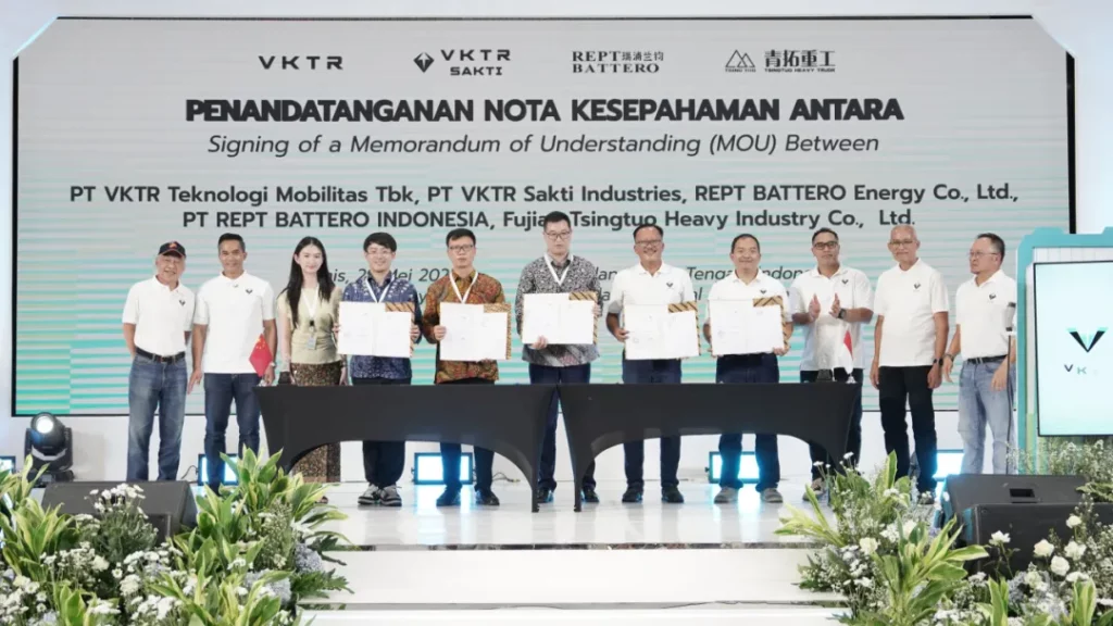 3,000 Vehicles Deal! REPT BATTERO Signs MoU with Indonesia's Bakrie & Brothers Group for Commercial Vehicle Battery Systems1