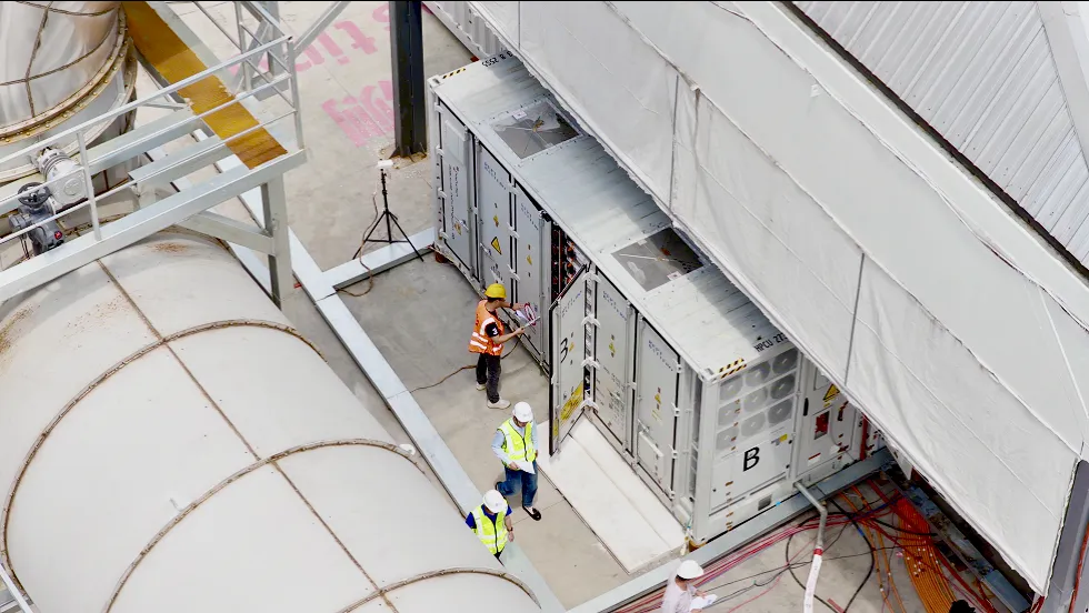 BESS Container Large-Scale Fire Test5